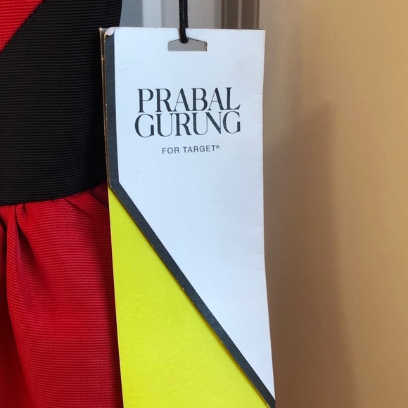 Prabal Gurung Red Dress with Pockets - Picture 4 of 5
